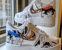 nike air force 1 anime custom sneakers delivery