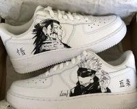 nike air force 1 anime custom sneakers photos