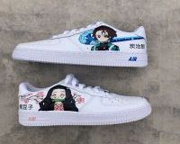 nike air force 1 anime custom sneakers