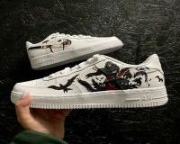 eye-catching naruto-themed air force 1 sneakers