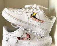 unique nike air force 1 sneakers with naruto designs