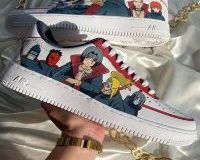custom air force 1 sneakers with naruto themes