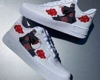high-quality air force 1 sneakers with naruto themes
